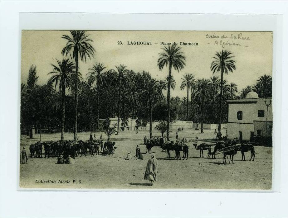 LA BOURBOULE  la place  du chameau