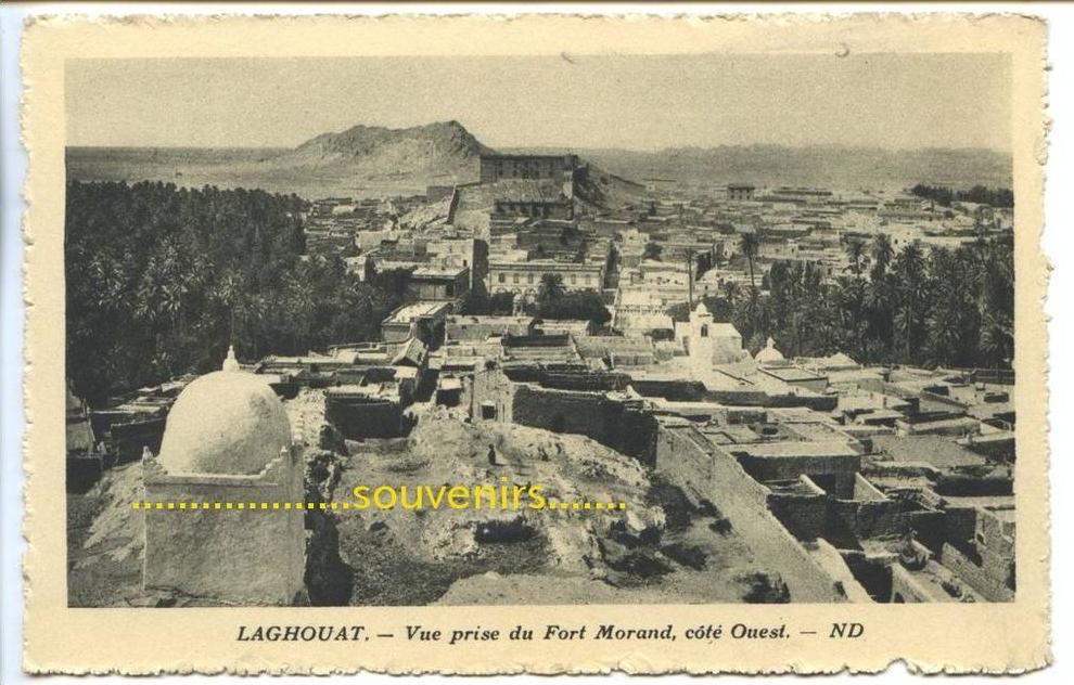 CPA  ALGERIE LAGHOUAT  vue prise du Fort Morand
