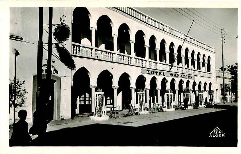 Carte photo- ALGERIE - LAGHOUAT -Hôtel Saharien   X492