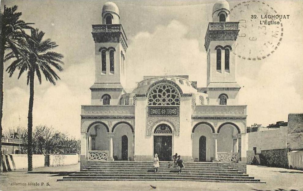 ALGERIE - LAGHOUAT - L'EGLISE