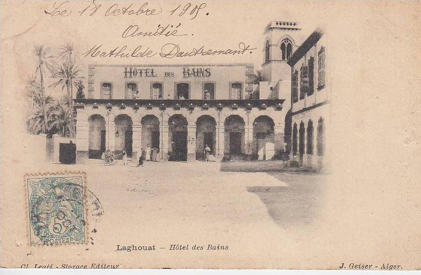 LAGHOUAT - Hôtel des Bains