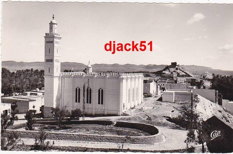 LAGHOUAT - Vue sur la Mosquée prise de l'Hôpital Militaire - REAL-PHOTO