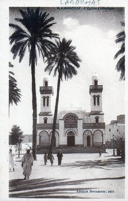 LAGOUHAT L´Eglise Catholique.