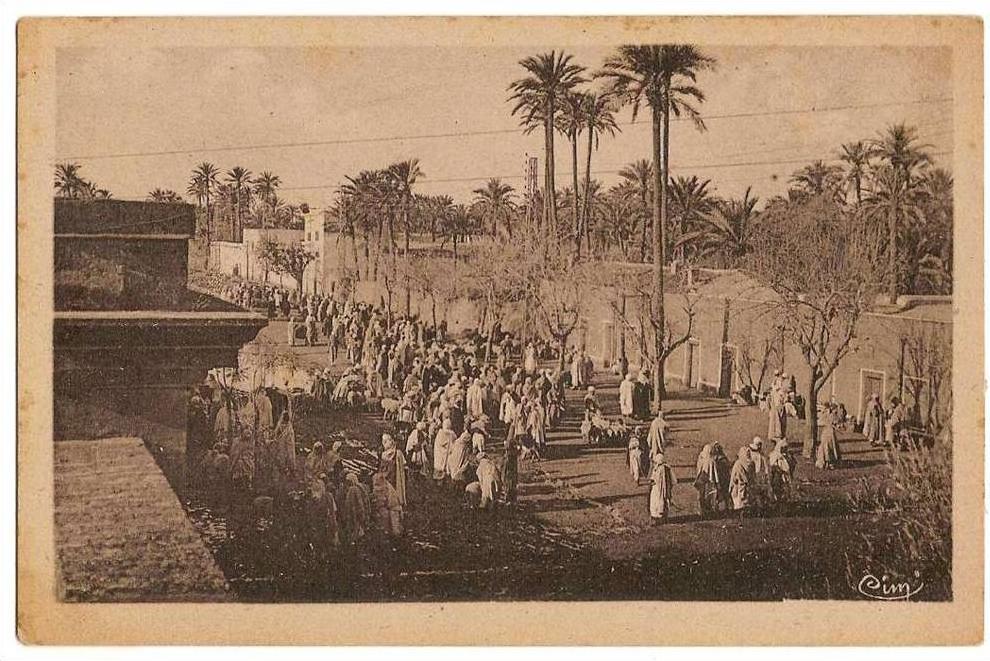 LAGHOUAT Un coin du marché