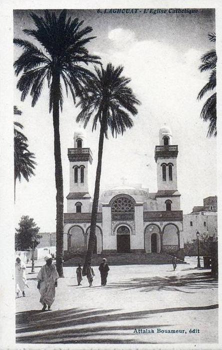 LAGHOUAT L'Eglise Catholique.