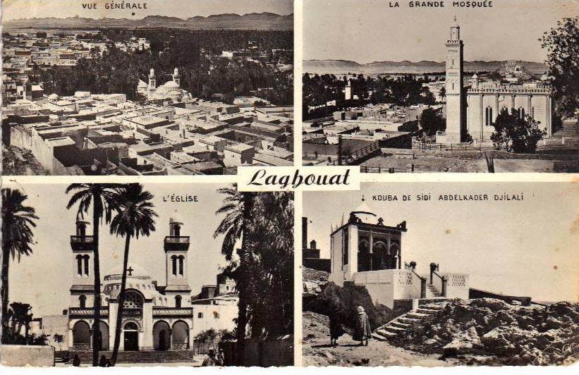 Algerie Laghouat mosquée église kouba de sidi abdelkader djilali