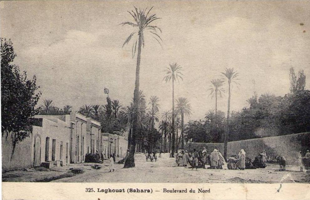 algerie, laghouat, boulevard du nord
