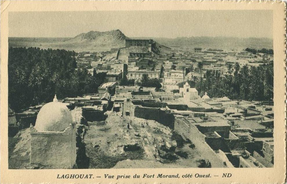 LAGHOUAT  -  VUE PRISE DU FORT MORAND, CÔTÉ OUEST