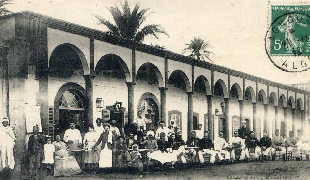 LAGHOUAT - Hotel saharien, tenu par Jacques OLIVIER dit Mendane