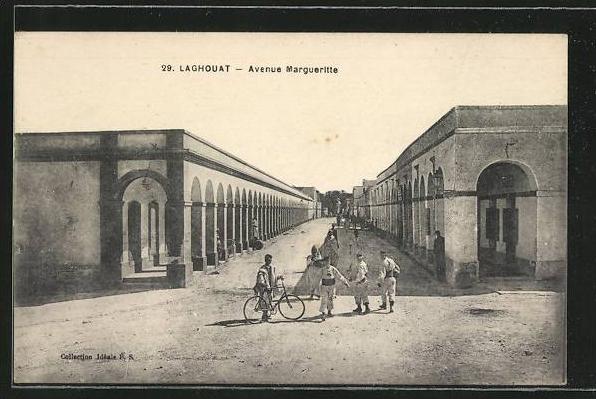 CPA Laghouat, Avenue Margueritte