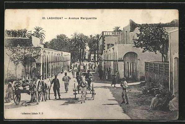 CPA Laghouat, Avenue Margueritte
