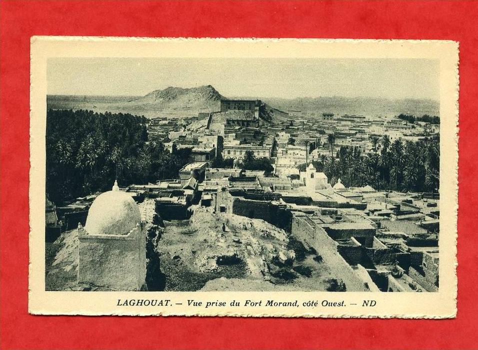 * ALGERIE-LAGHOUAT- Vue  prise du fort Morand,côté Ouest