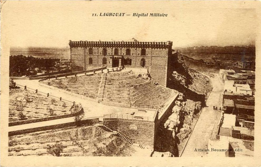 ALGERIE(LAGHOUAT) HOPITAL MILITAIRE
