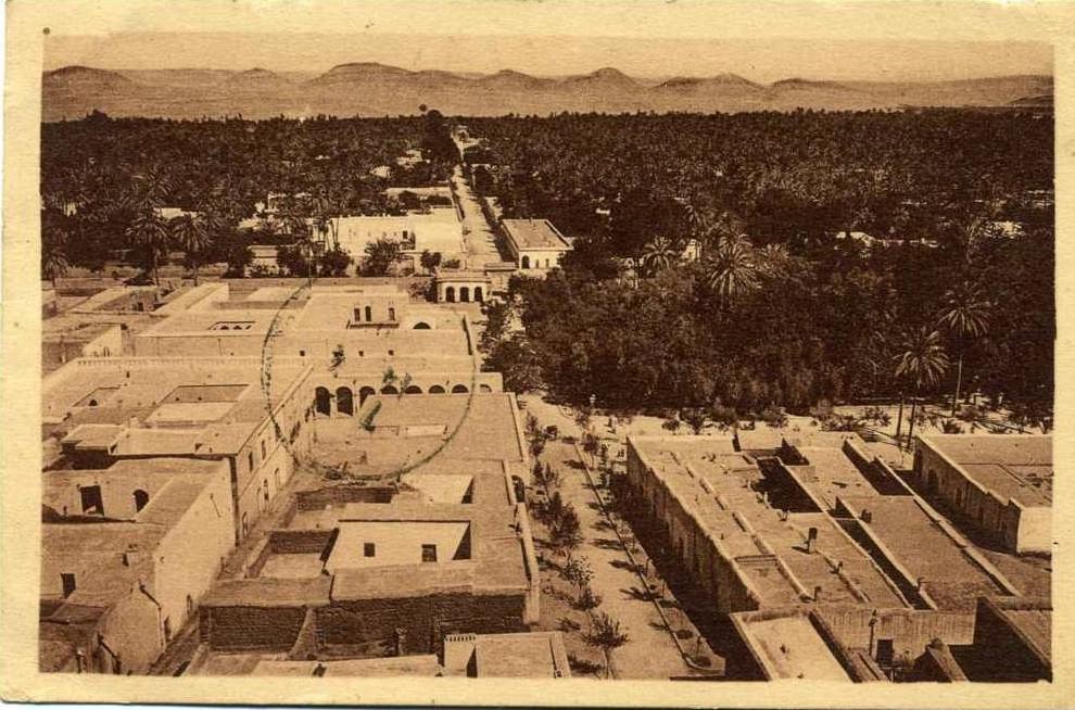 Laghouat - vue de l' avenue Cassaigne