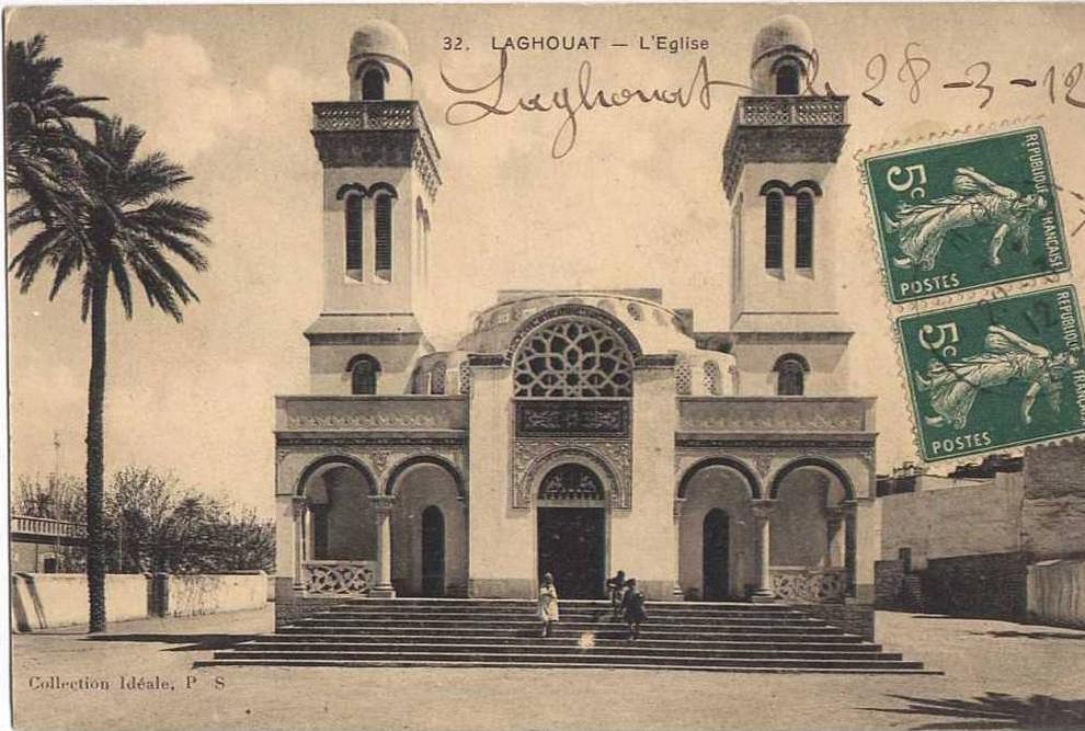 CPA Algérie - Laghouat - L'Eglise