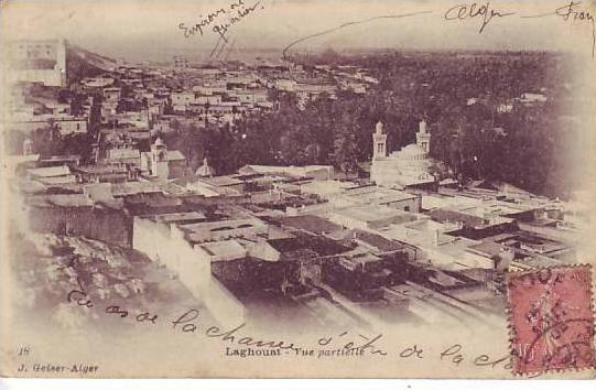 ALGERIE - LAGHOUAT - vue partielle - nr 18 geiser à alger - d10 32