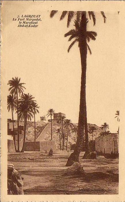 ALGERIE  LAGHOUAT  Le Fort Morandet, le marabout Abd-el-Kader  ..... ( Ref FA1093 )