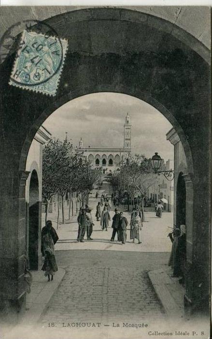 CPA LAGHOUAT-LA MOSQUEE