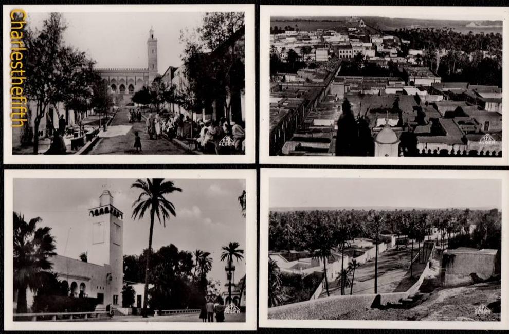 10 X SUPERBE CARTE PHOTO ALGERIE - LAGHOUAT - CONDITION IM-PEC-CABLE !!!