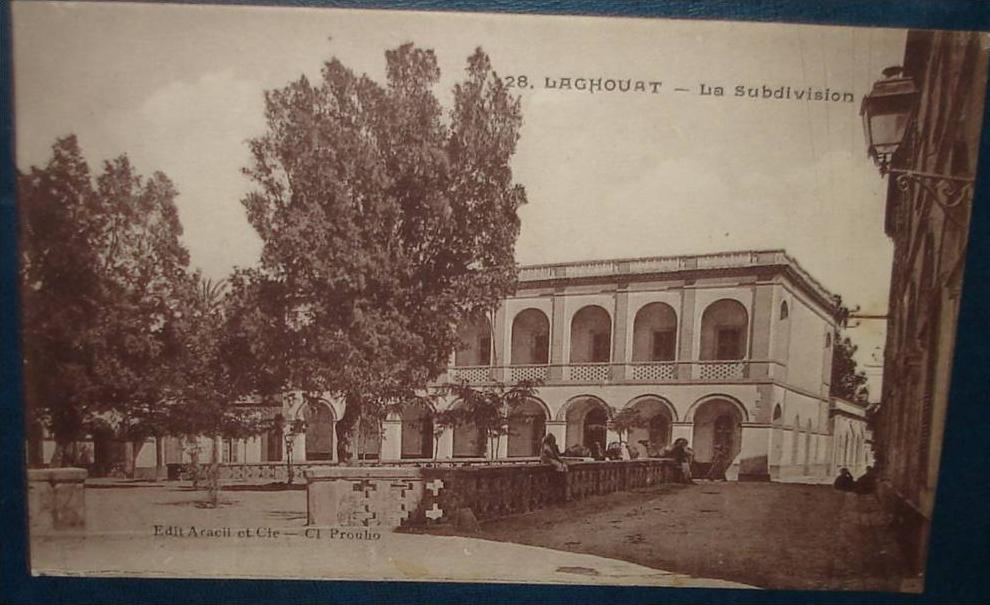 LAGHOUAT.La Subdivision.Cpa;voyagé,be