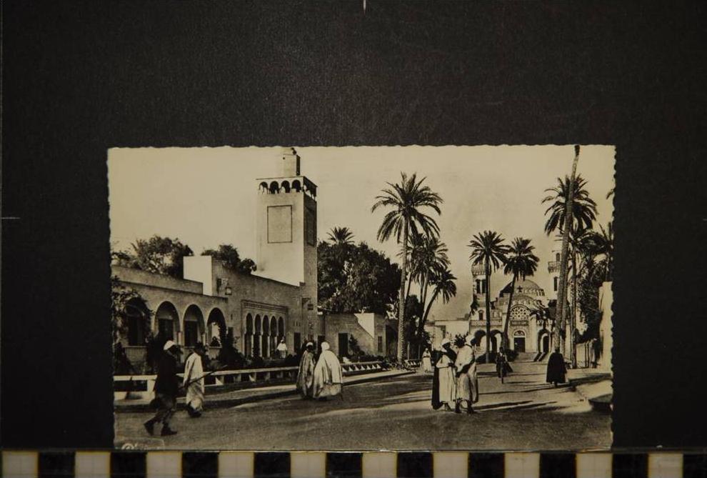 LAGHOUAT SUD ALGERIEN L'EGLISE ET COMMUNE MIXTE