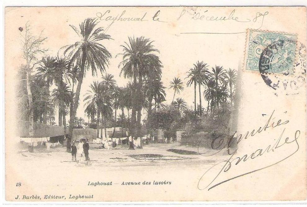ALGÉRIE - LAGHOUAT - Les Lavoirs