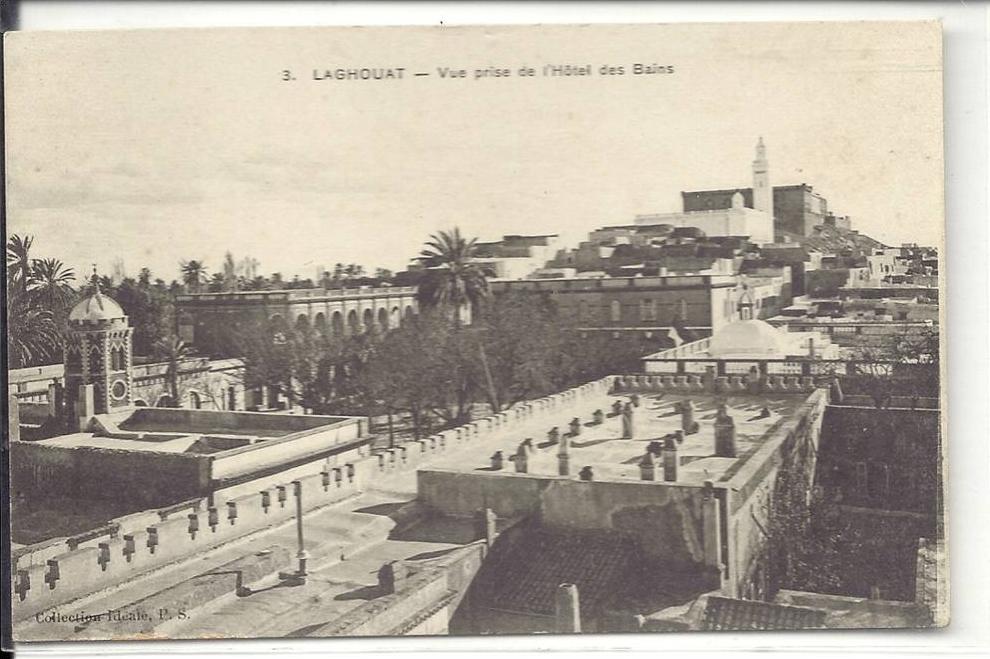 ALGERIE  -  Laghouat  Vue prise de l'Hôtel des Bains