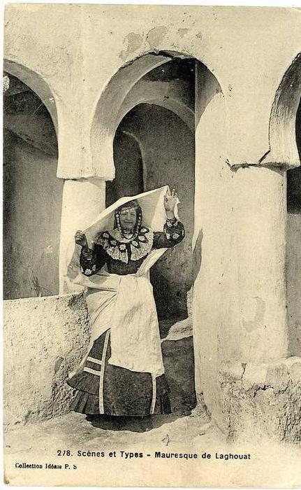 ALGERIE  SCENES ET TYPES  MAURESQUE DE LAGHOUAT