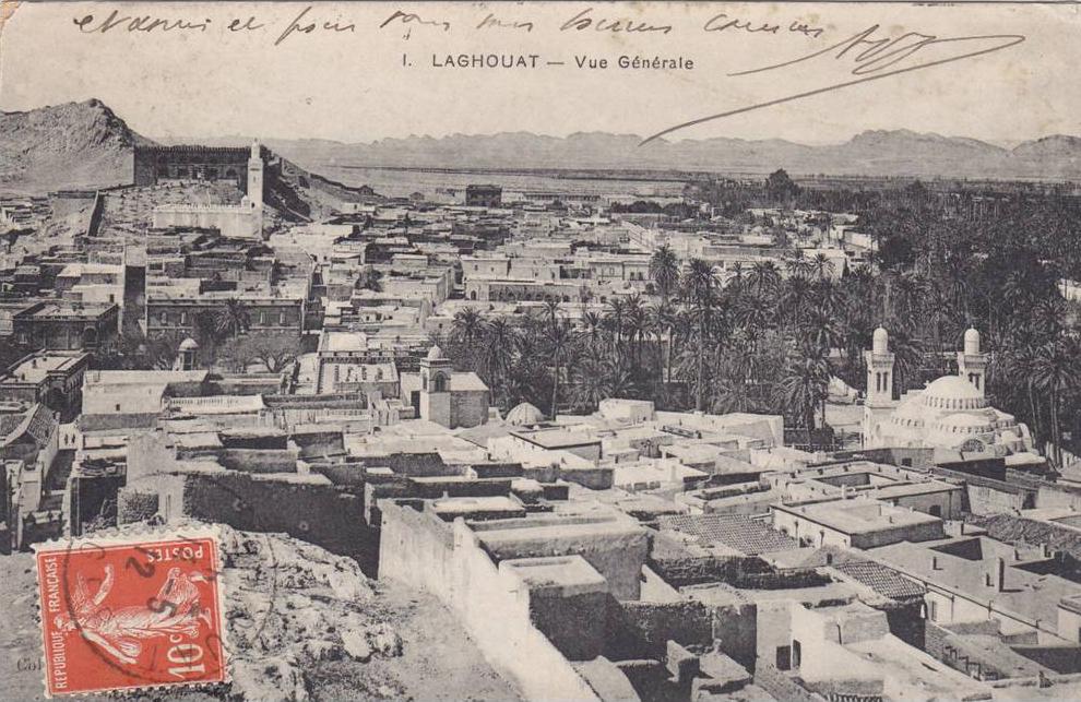 cpa   algerie laghouat vue generale