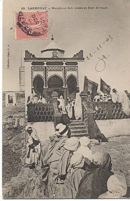 CPA - LAGHOUAT - MARABOUT SIDI AÏSSA ET FORT MORAUD - Editions Idéale P.S./ N°10
