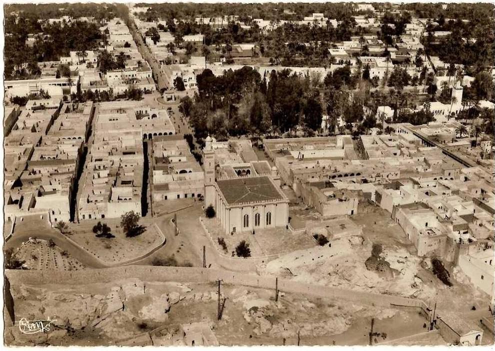 ALGERIE LAGHOUAT Vue aérienne