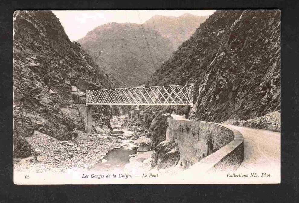 Algérie  - Les Gorges de la Chiffa 