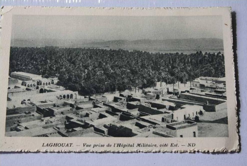 CPSM Laghouat Algérie,El-Aghouat ou El-Arouat  VUE DE HOPITAL MILITAIRE   EDIté SPECIALEMENT P/ HOTEL 