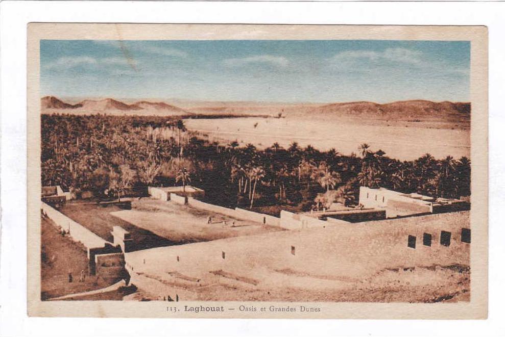 Laghouat       Oasis et Grandes Dunes