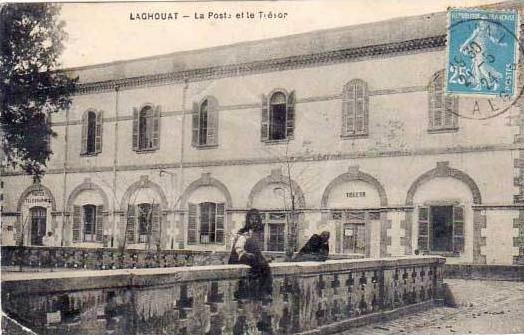 LAGHOUAT - la poste et le tresor    (19408)
