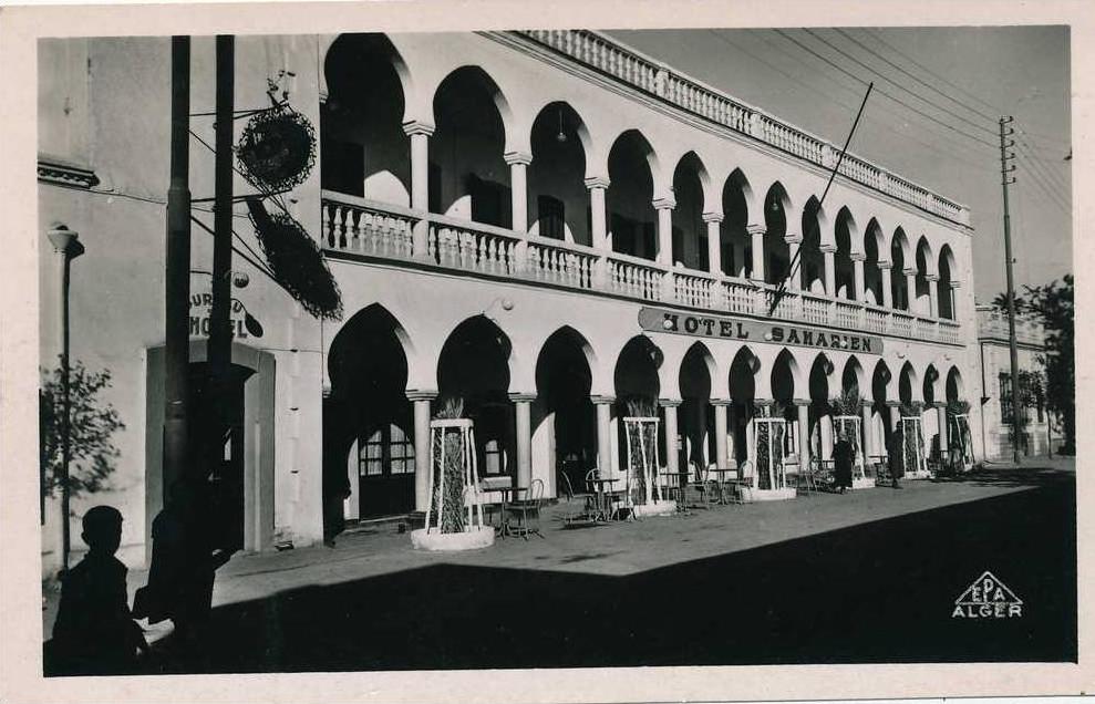 ALGÉRIE - LAGHOUAT Hôtel Saharien