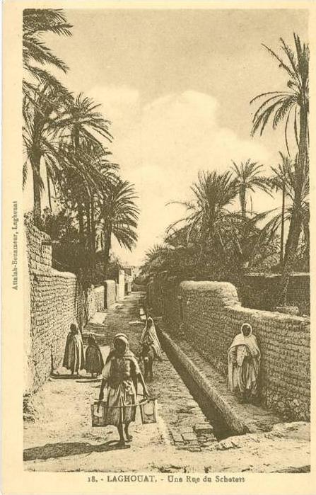 Algérie -  Laghouat - Une Rue du Schetett - 18