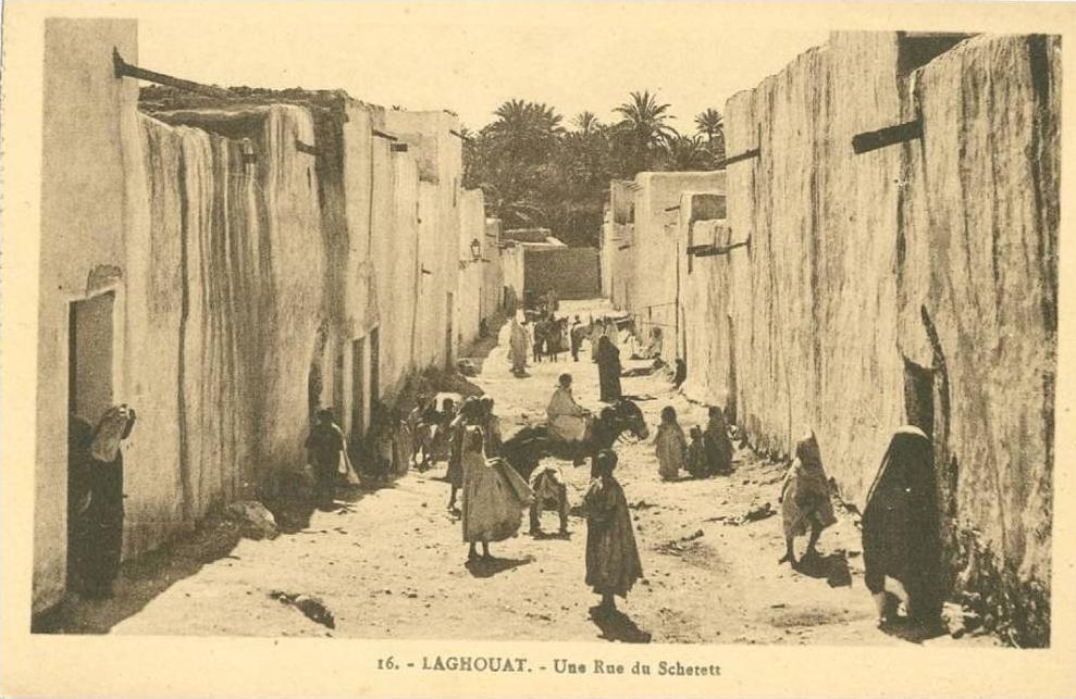 Algérie -  Laghouat - Une Rue du Schetett - 8