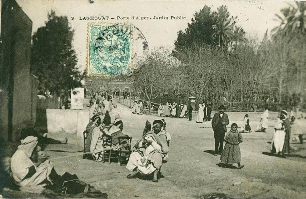 Algérie -  Laghouat - Porte d´Alger - Jardin Public