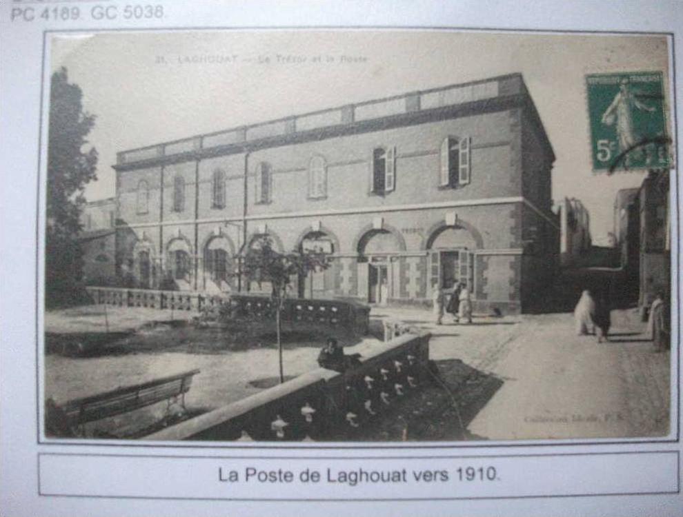 Algérie. Laghouat. Le Trésor et La Poste
