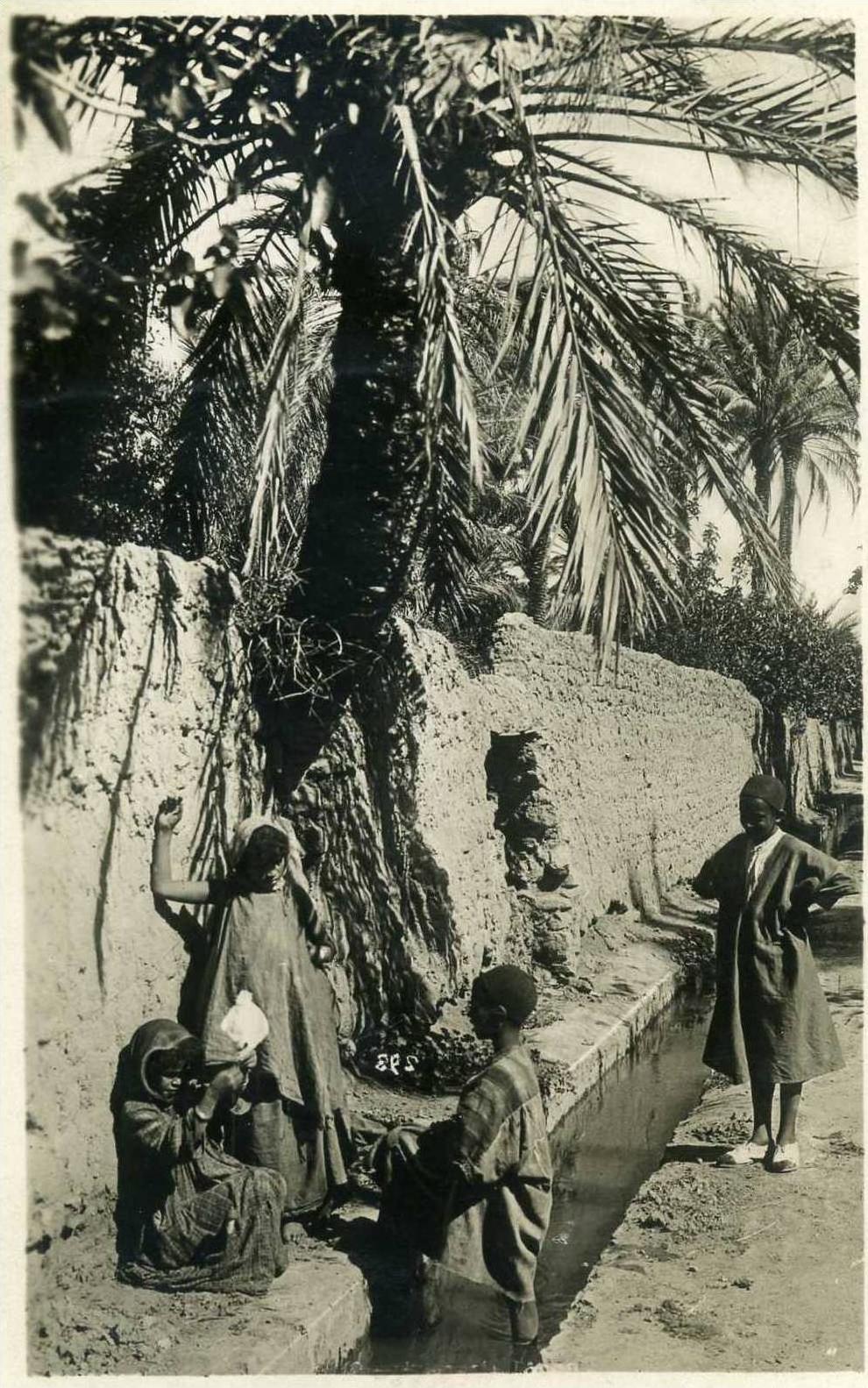 AFRIQUE- ALGERIE - LAGHOUAT - RUE DE LA GRANDE SEGUIA   CARTE PHOTO