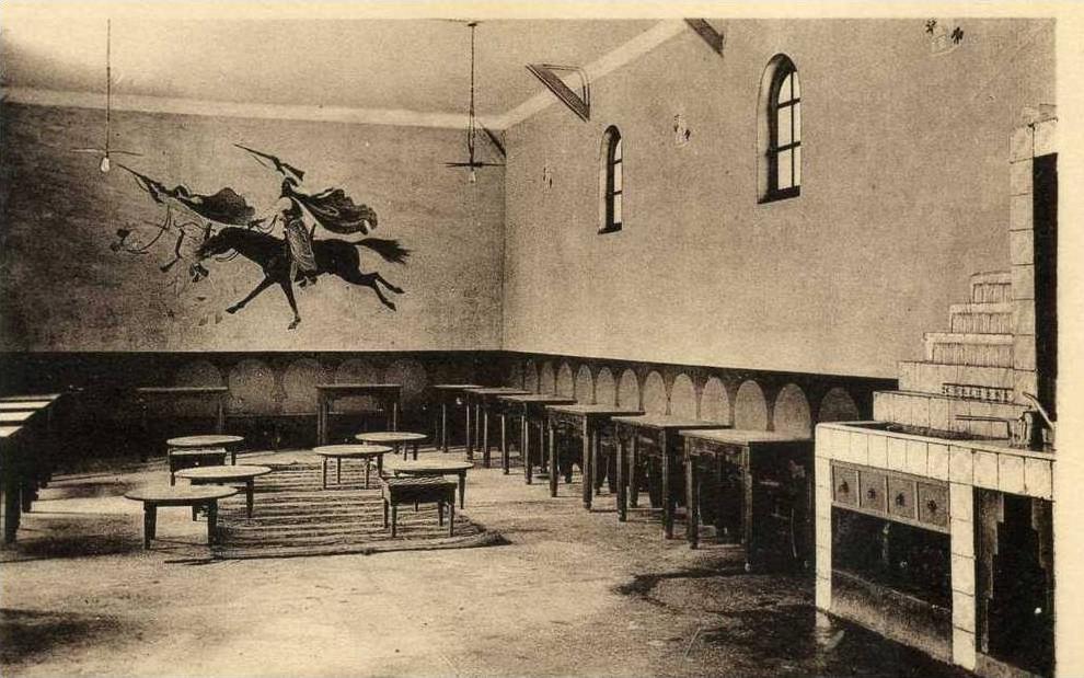 AFRIQUE- ALGERIE -  R.A.D.I.N.A.  LE CAFE MAURE - SCENE DE CHASSE - EDITEUR EFGE ORAN