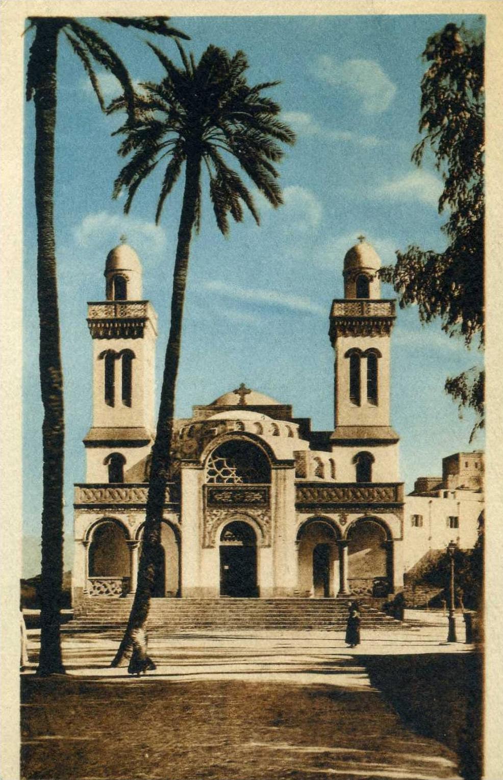 AFRIQUE- ALGERIE - LAGHOUAT - LA CATHEDRALE