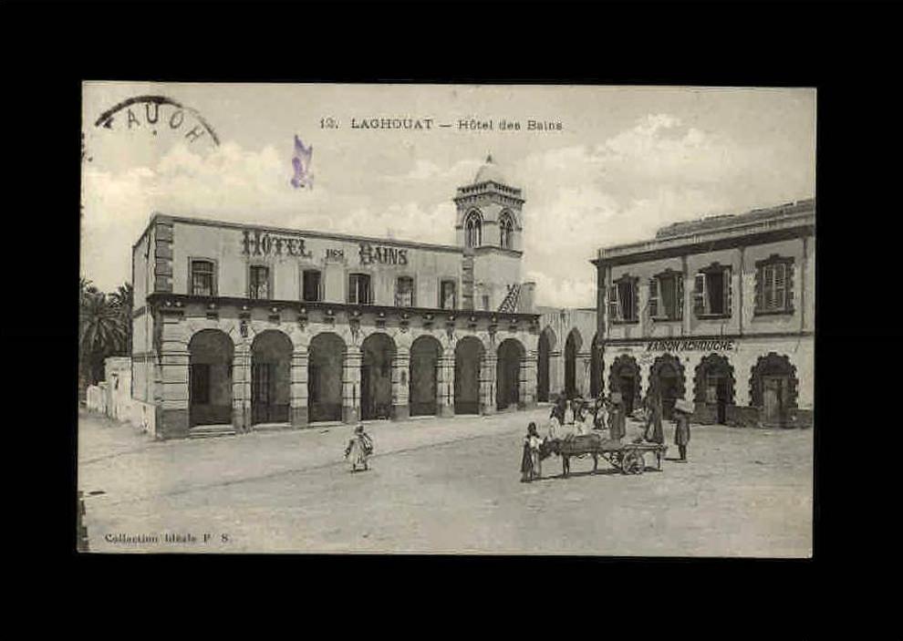 ALGERIE - LAGHOUAT - 12 - Hotel des bains