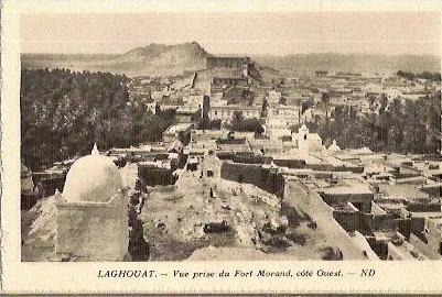Laghouat vue prise du fort morand coté ouest