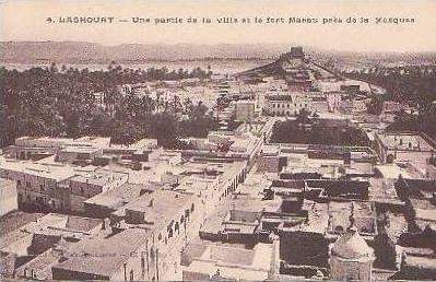 ALGERIE LAGHOUAT une partie de la ville et le fort marau prés de la mosquée 4 Edit Attalhah bouameur