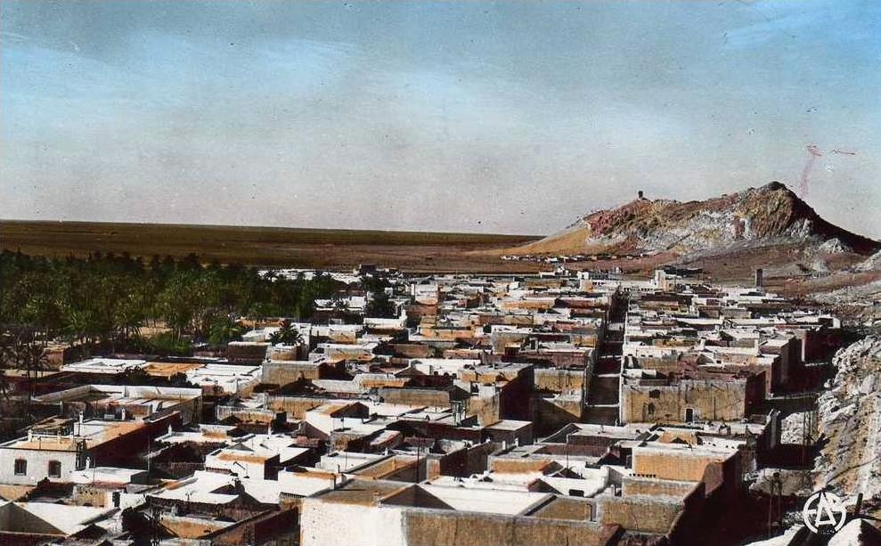 ALGERIE LAGHOUAT - Le Schettet et le rocher des Chiens