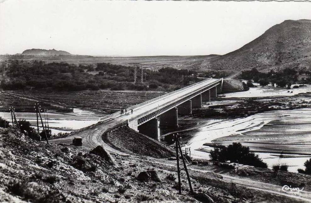 ALGERIE LAGHOUAT - Le pont sur l'Oued M'Zi