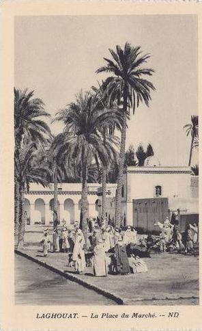 Laghouat - la Place du Marché