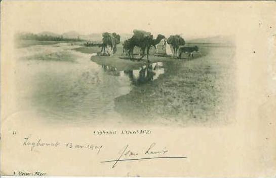 ALGERIE... LAGHOUAT Loued M'Zi